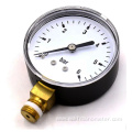 tube black steel case bottom connection pressure gauge